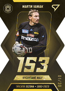 Martin Vaniak Sigma Olomouc SportZoo FORTUNA:LIGA 2022/23 2. serie Tricata Sezona F:L /30 #TS-23